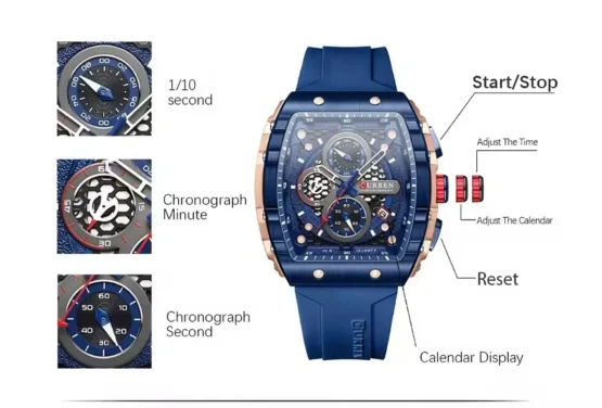 Curren 8442 Chronograph Men - Image 13