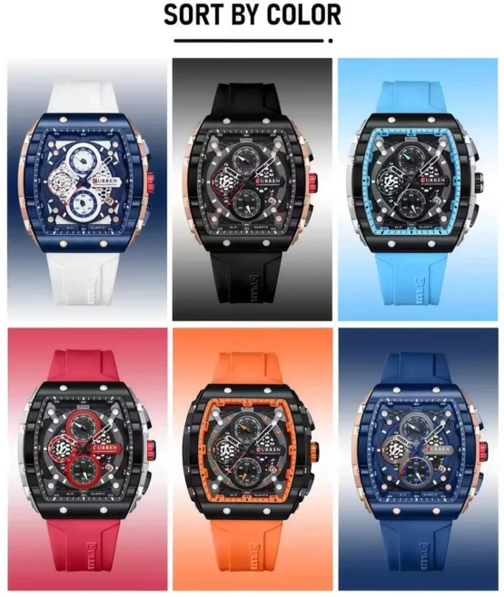 Curren 8442 Chronograph Men - Image 14