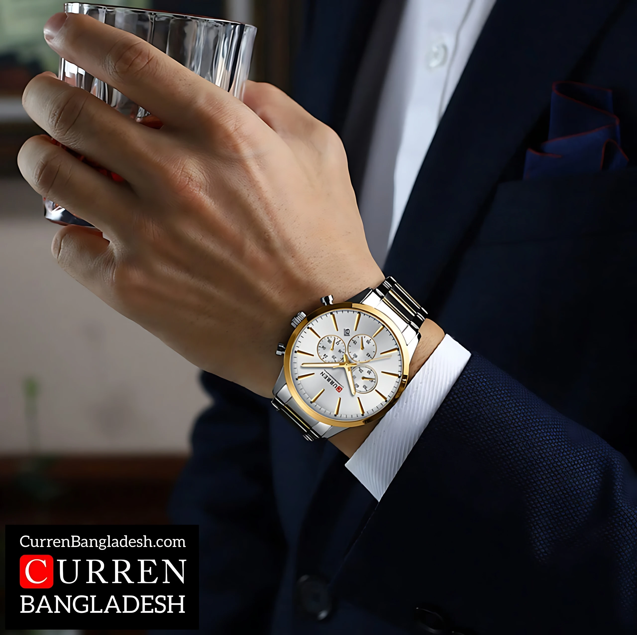 Curren 8435 Men Chronograph