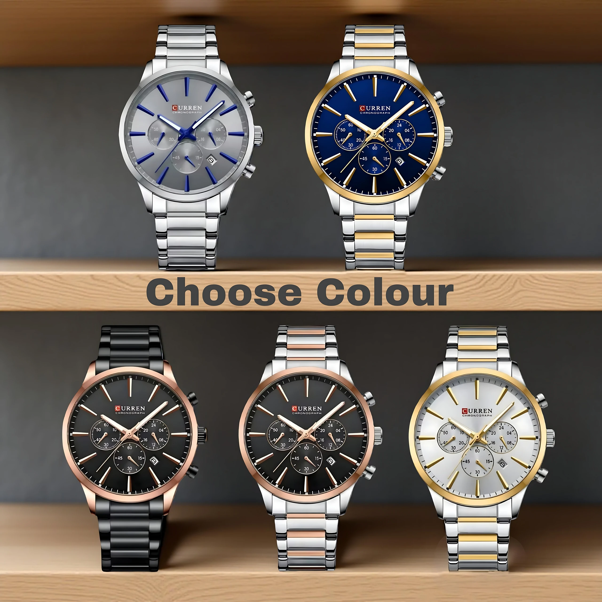 Curren 8435 Men Chronograph