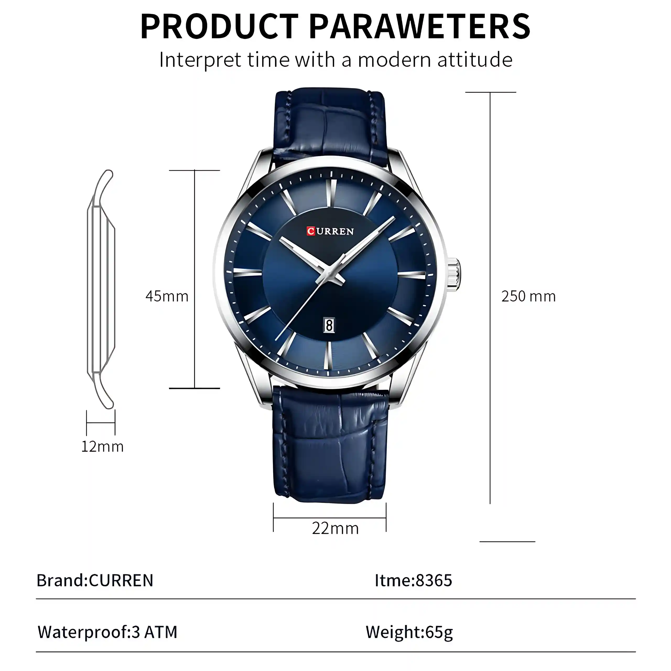 Curren 8365 Men Watch