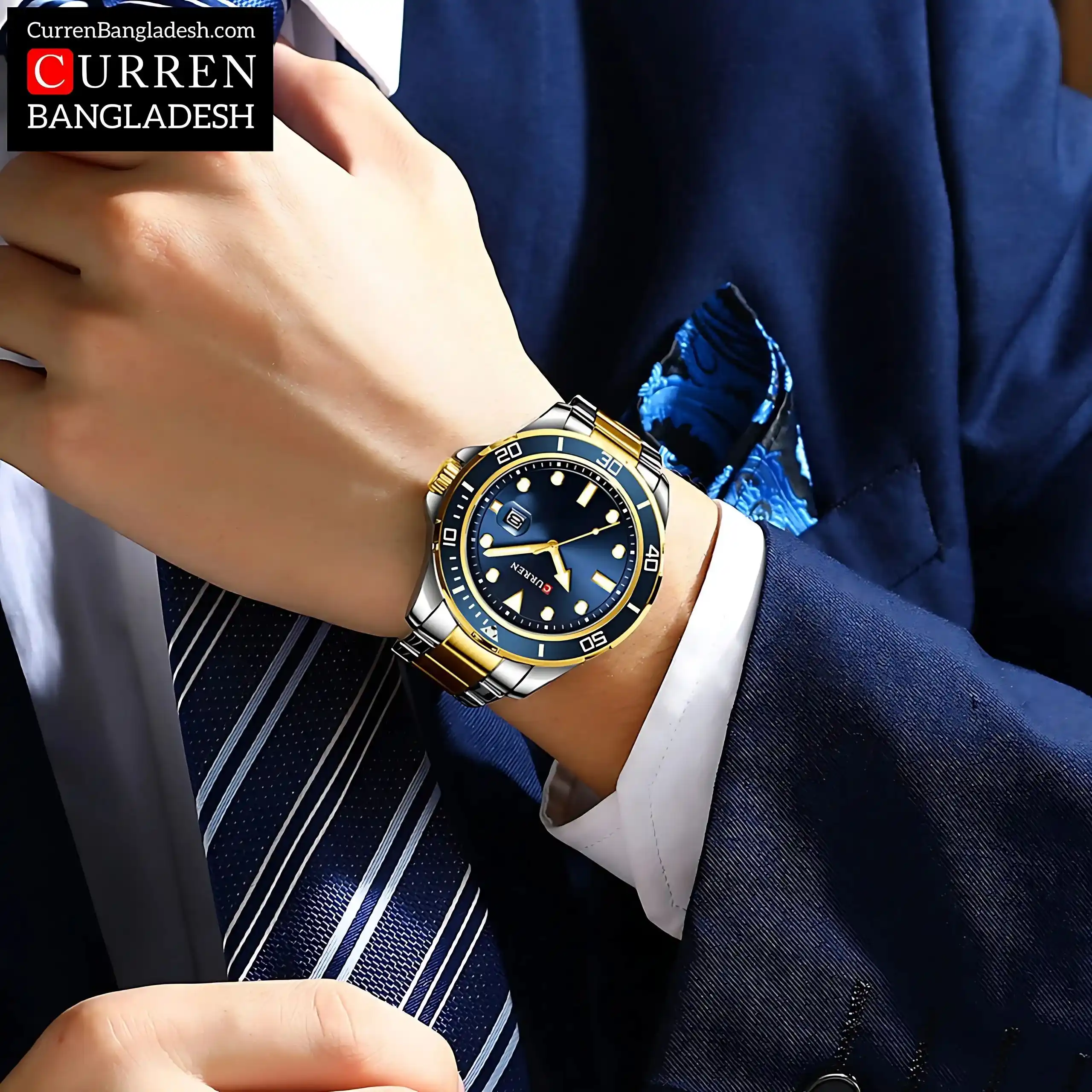 Explore the Curren 8388 Men Watch, featuring a sleek design and durable build. Perfect for any occasion, this watch combines sophistication with practicality.