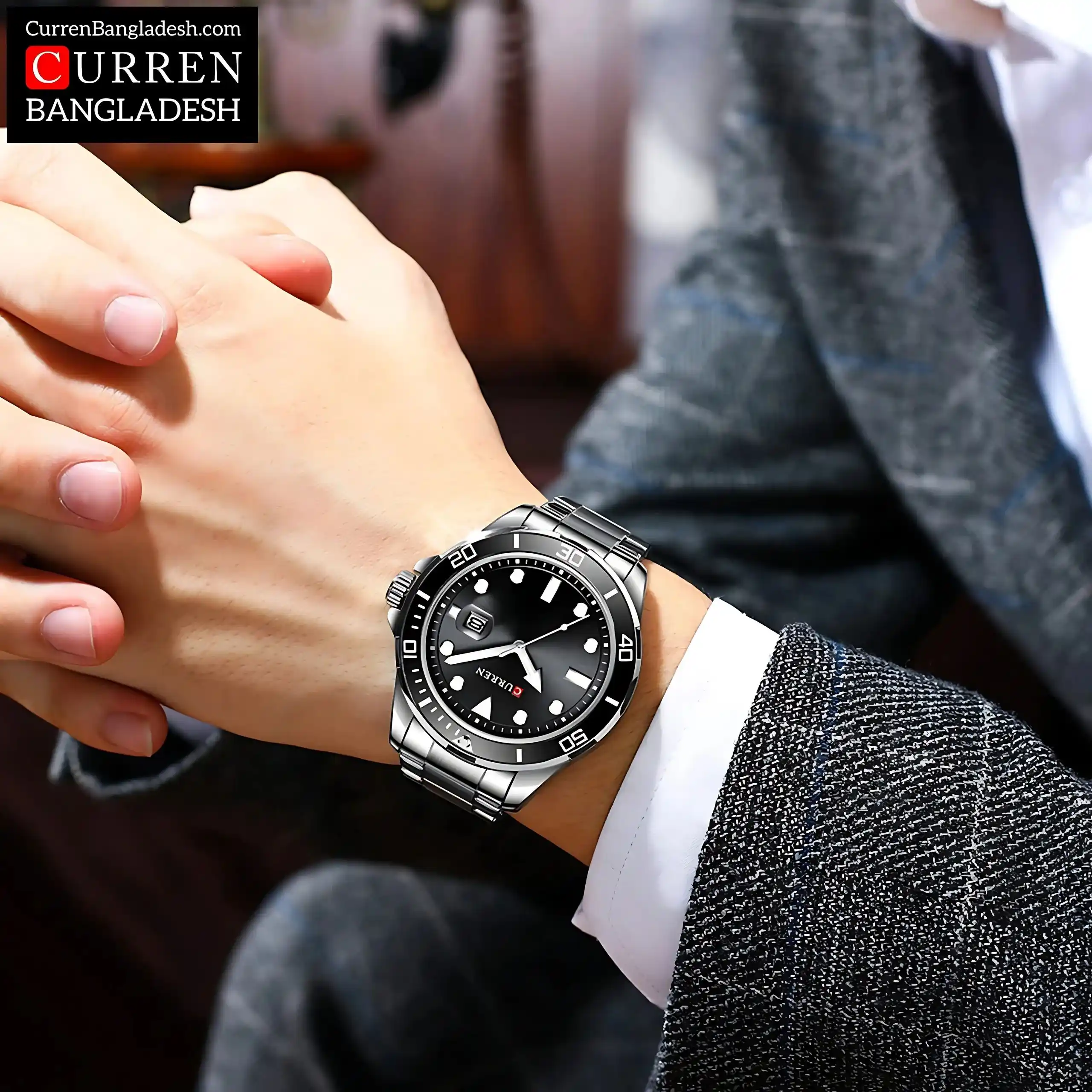 Explore the Curren 8388 Men Watch, featuring a sleek design and durable build. Perfect for any occasion, this watch combines sophistication with practicality.