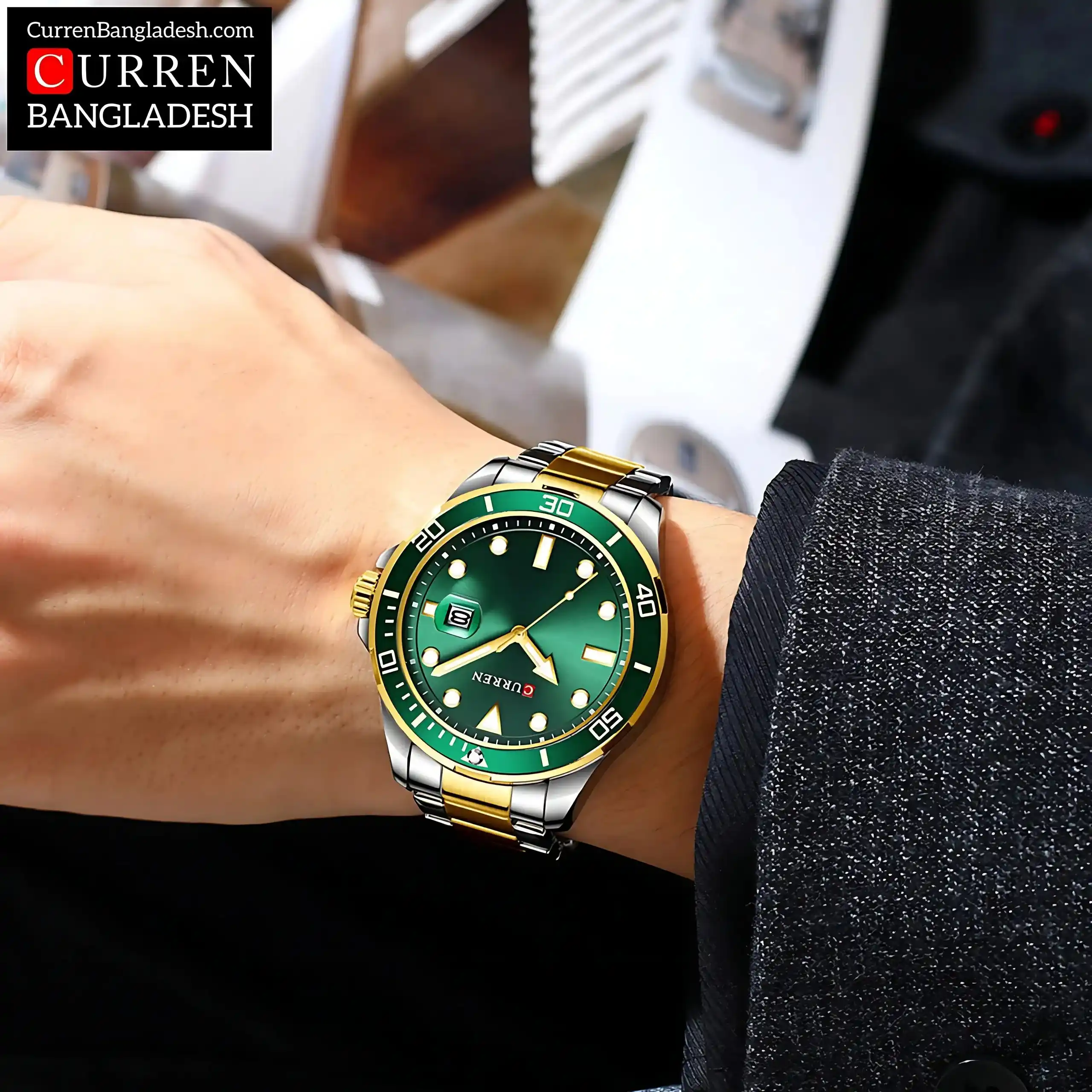 Explore the Curren 8388 Men Watch, featuring a sleek design and durable build. Perfect for any occasion, this watch combines sophistication with practicality.