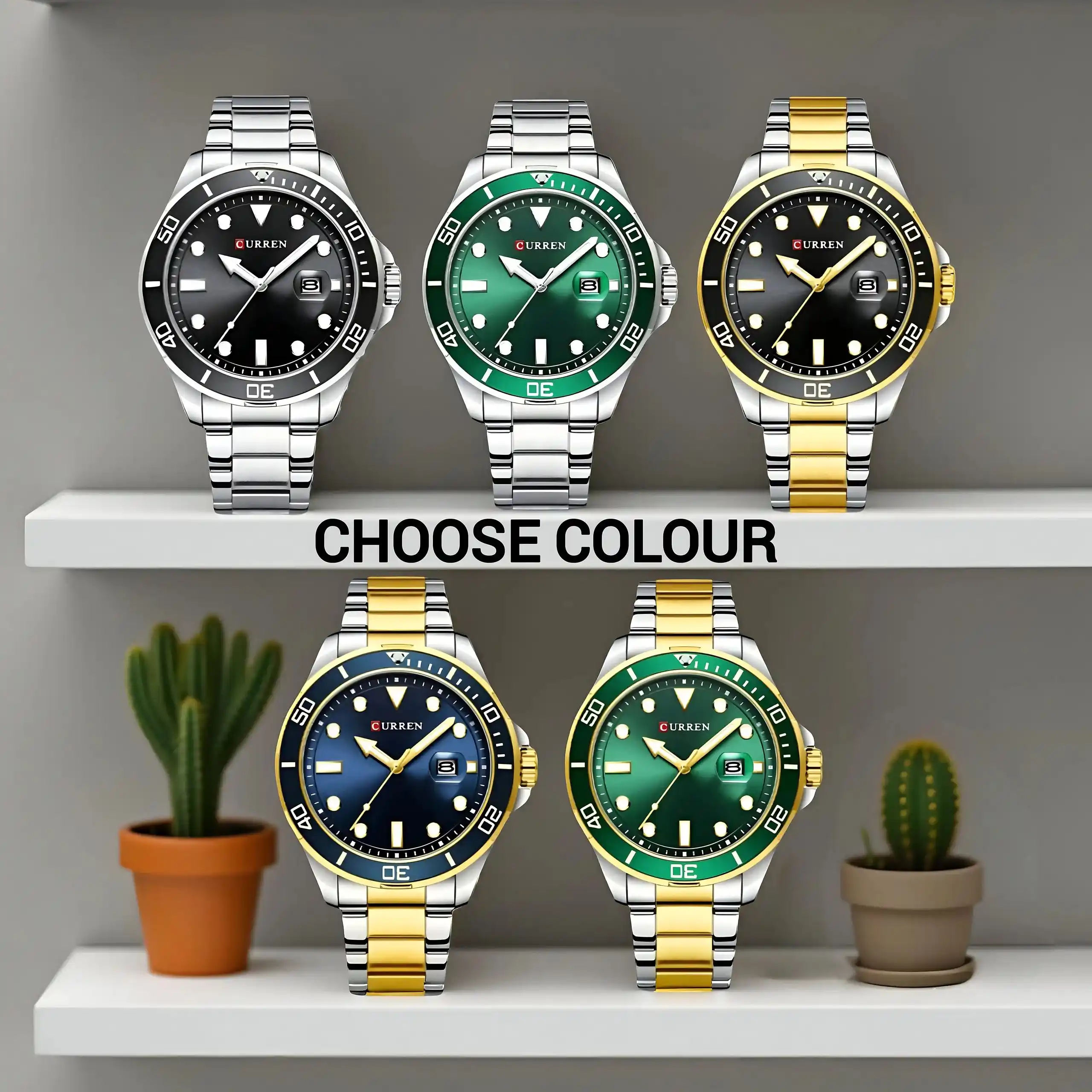 Curren 8388 Men Watch all colour
