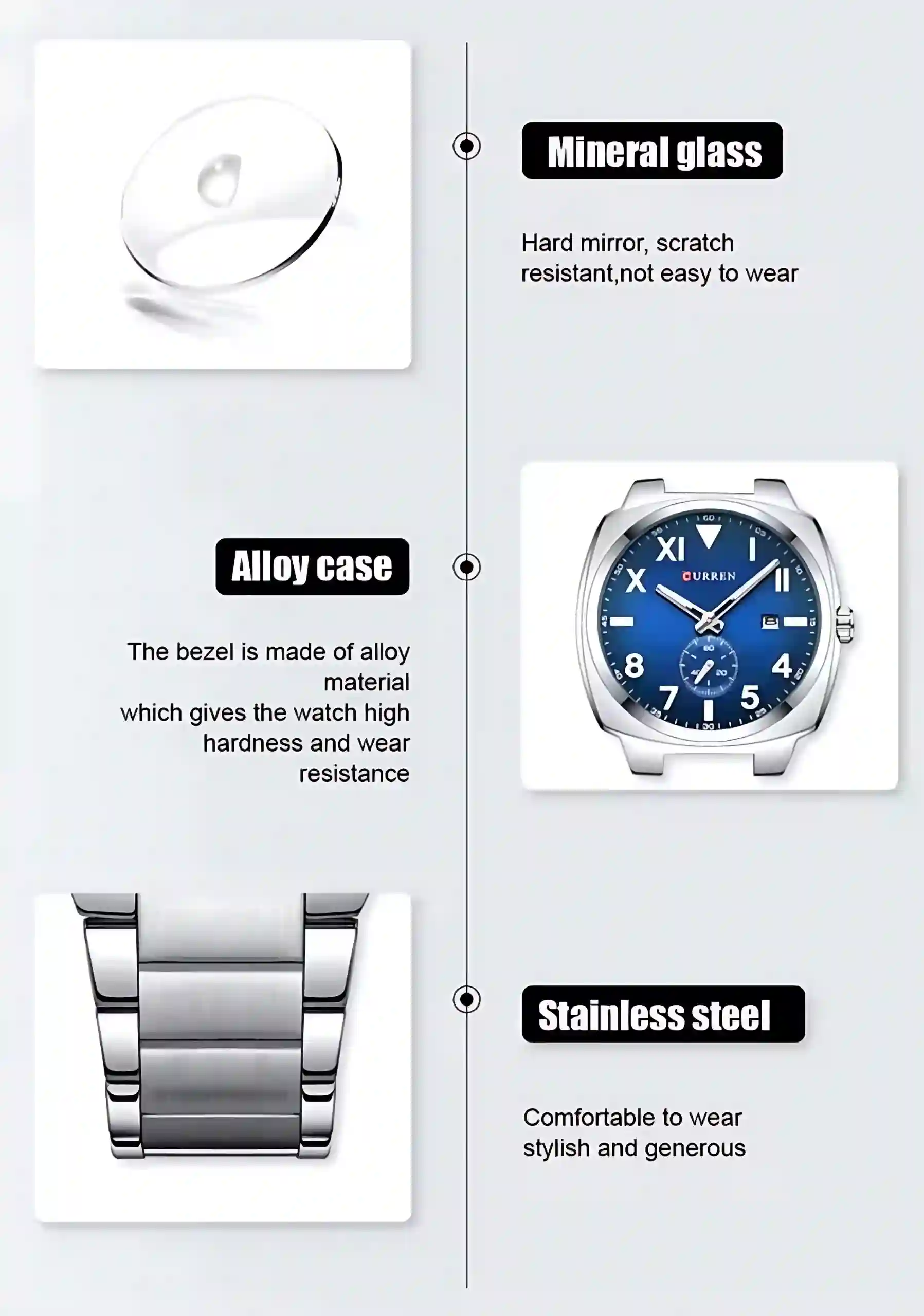 Curren 8472 Men Watch