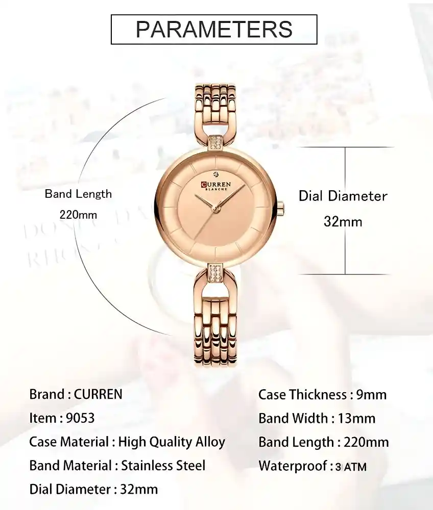 Curren 9052 Women Watch - Image 12