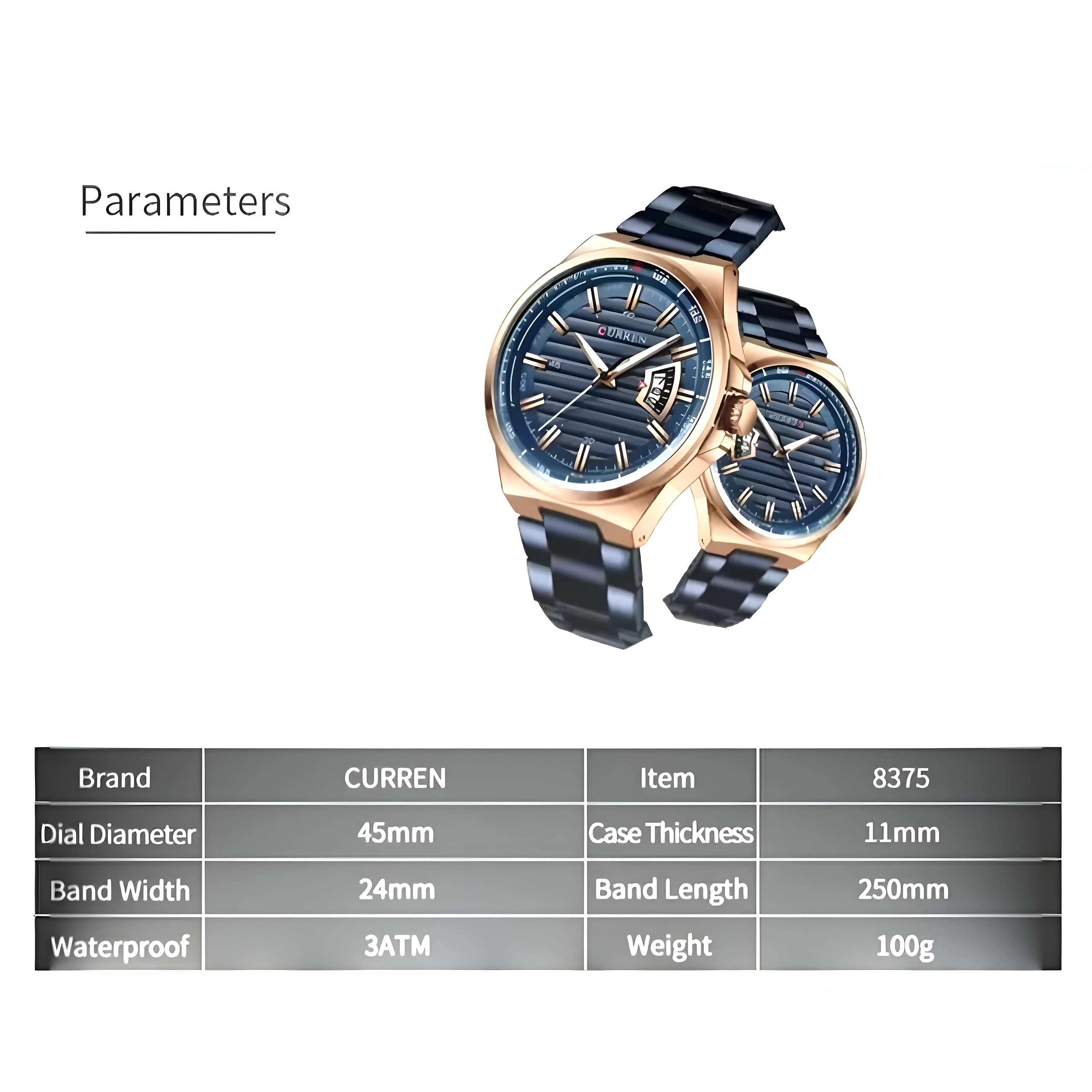 Curren 8375 Men Watch