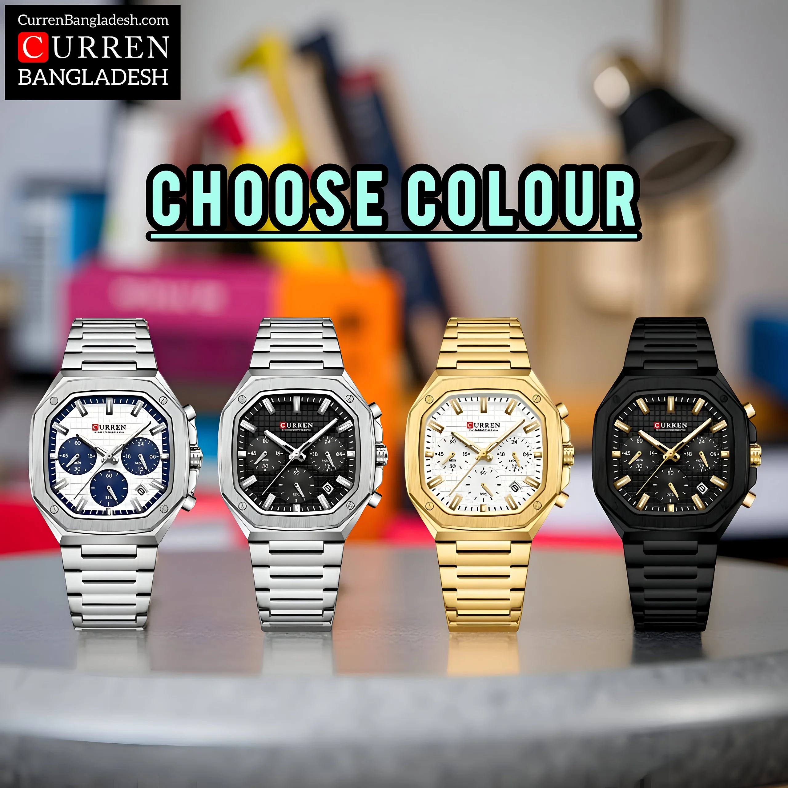 Curren 8459 Men Chronograph