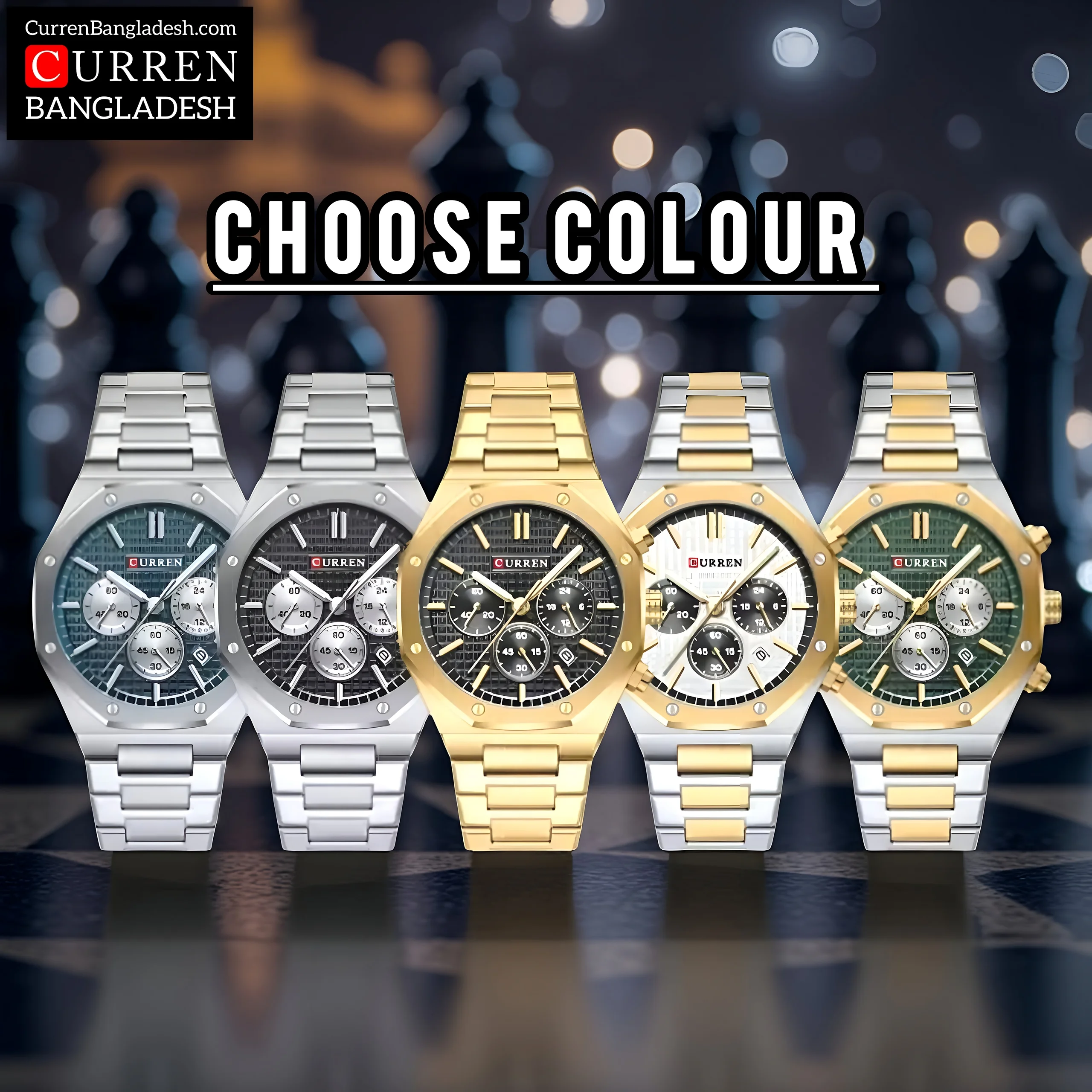 Curren 8440 Men Chronograph